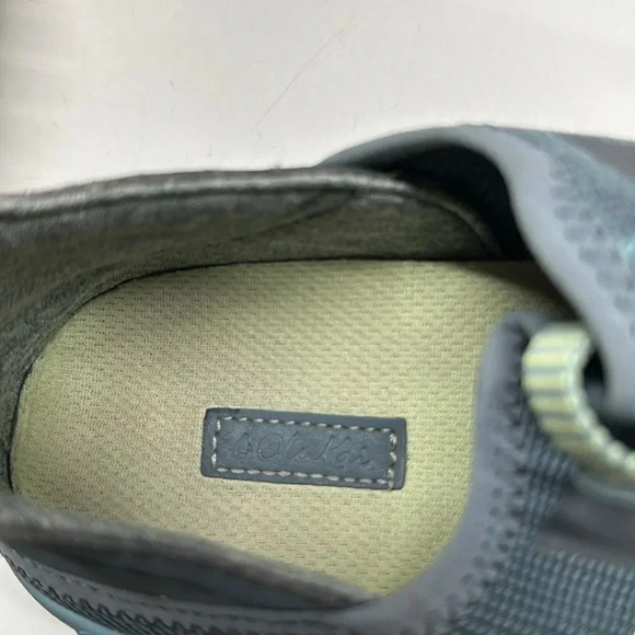 Olukai Miki Trainer Sneakers Shoes Drawstring Athletic Blue Green Women's 8 - Picture 9 of 11